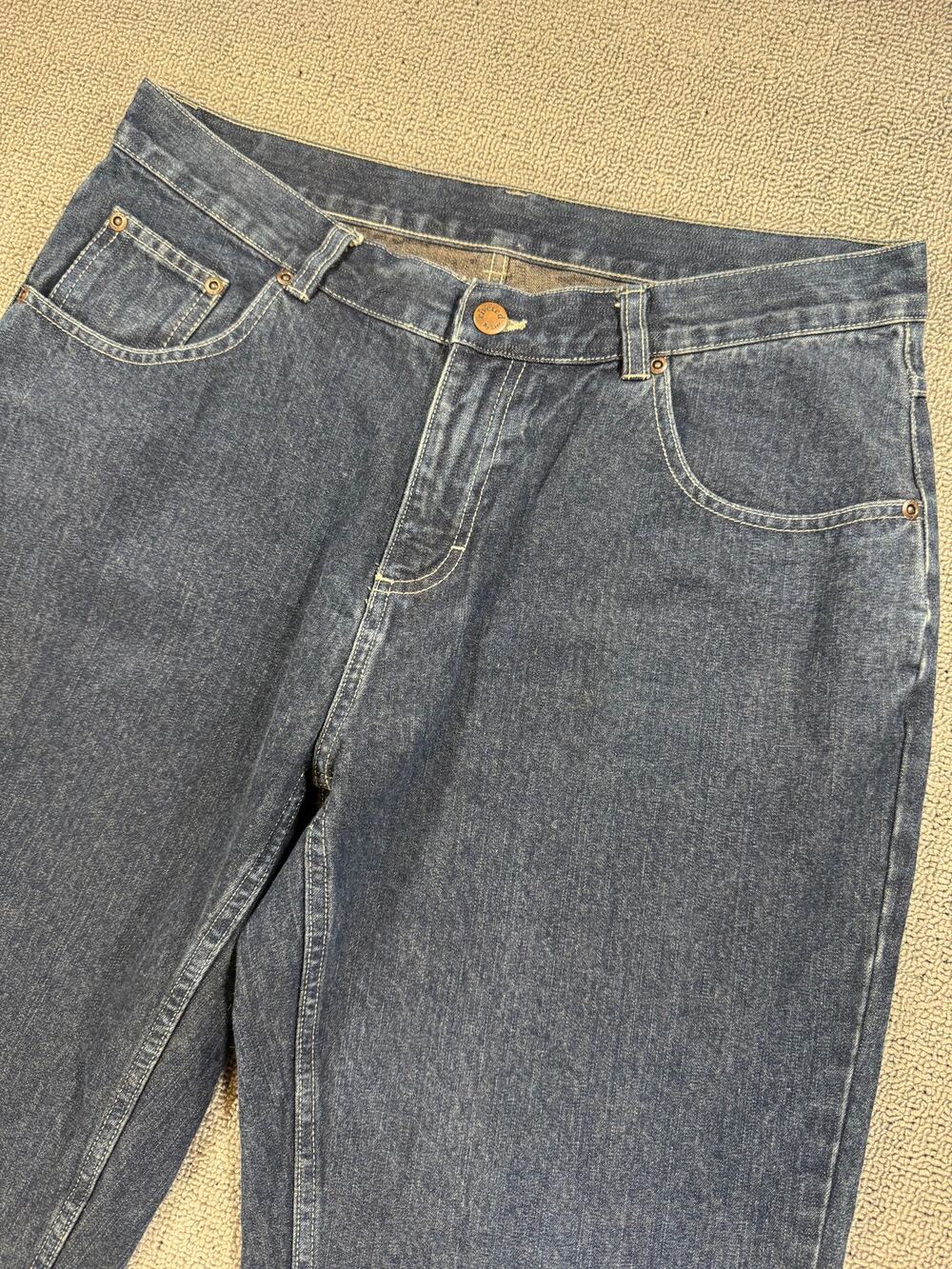 Rivetee by Lee Women's Jeans Size 12M Blue Denim Straight Leg 100% Cotton Y2K